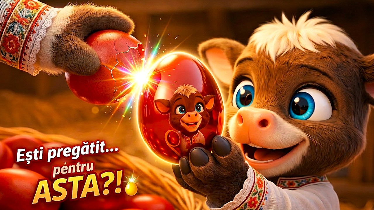 Zorel vopseste ouale de Paști 🥚✨ | Cip Cirip &ndash; C&acirc;ntece copii | Hristos a &icirc;nviat | Mami da-mi tatuca