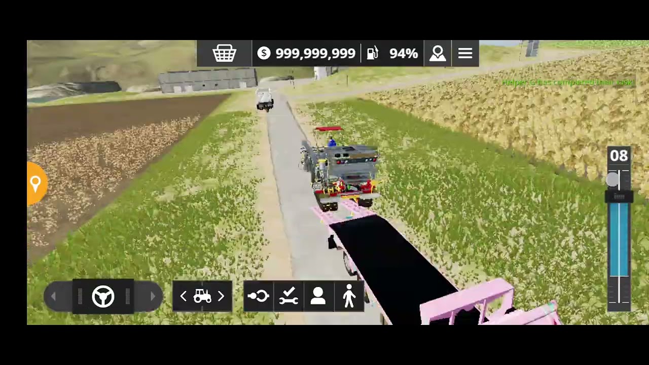 งานเกี่ยวข้าวปี2025(Farming simulator20 e p1
