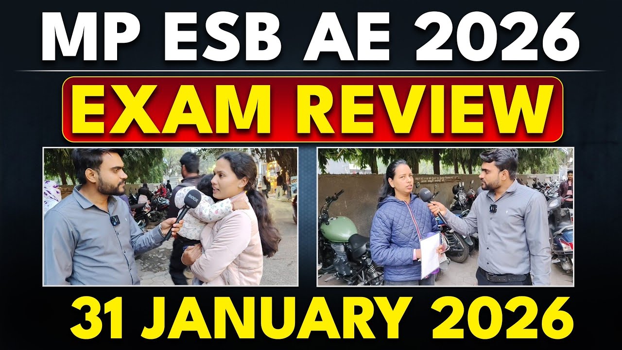 MPESB AE 2026 Exam Review | MPESB Assistant Engineer Paper Review | Centre Se Sach Bataya 