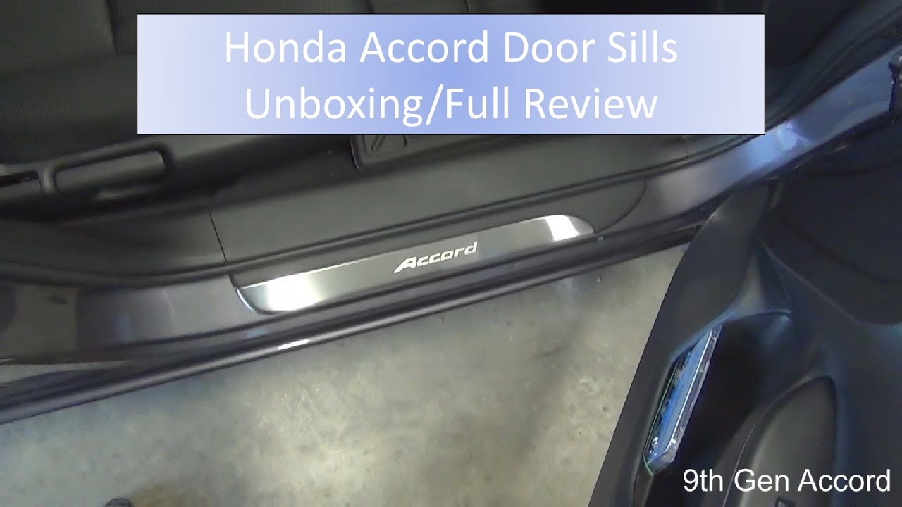 Honda Accord LED Door Sills Unboxing/Full Review
