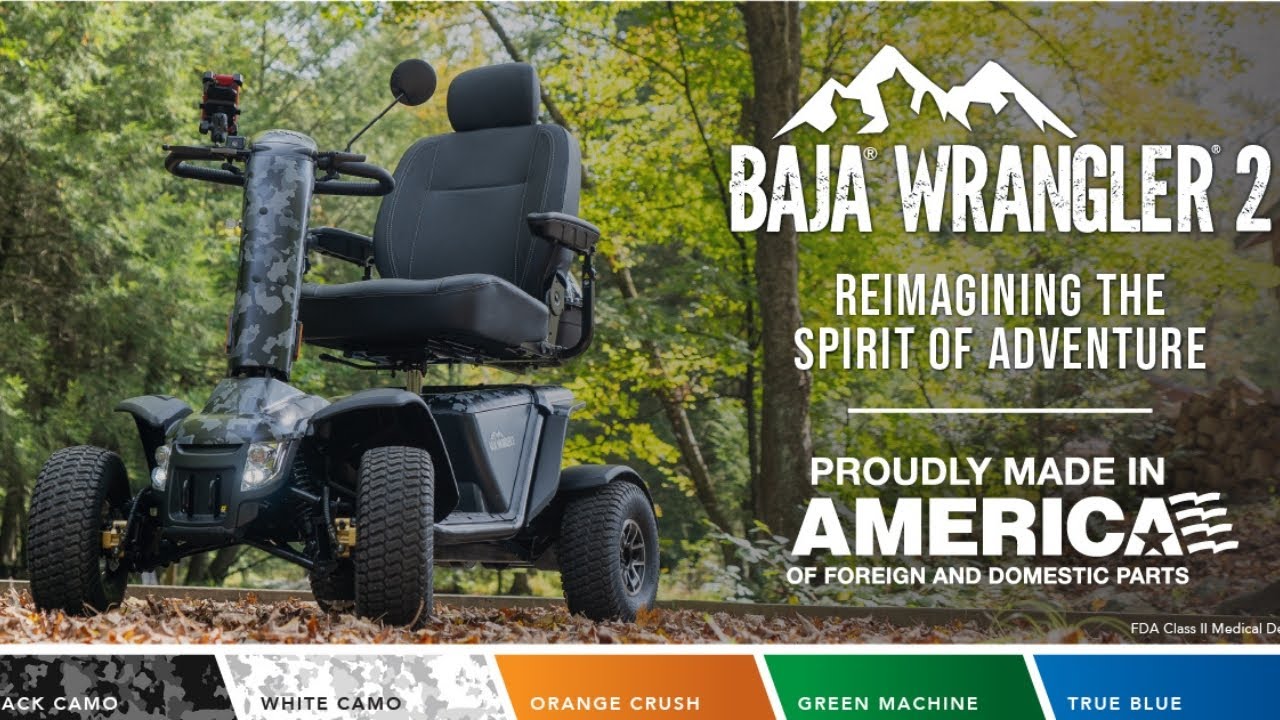 2025 Baja Wrangler 2: Made in USA, Canopy Upgrade & 450 LB Capacity!