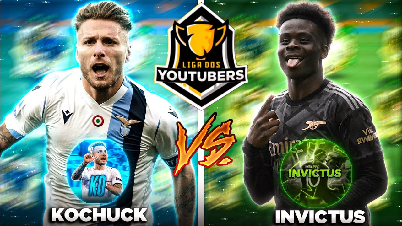 PARTIDA MAIS DISPUTADA!😨🔥 KOCHUCK x @canalinvictusYT LIGA DOS YOUTUBERS RODADA 5 | FIFA MOBILE 23