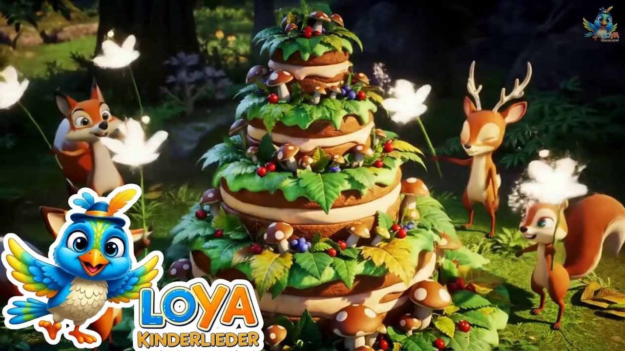 Backe, Backe Kuchen & 5 weitere MAGISCHE Kinderlieder! 🍰🎵 Sing mit uns! | Loya Kinderlieder