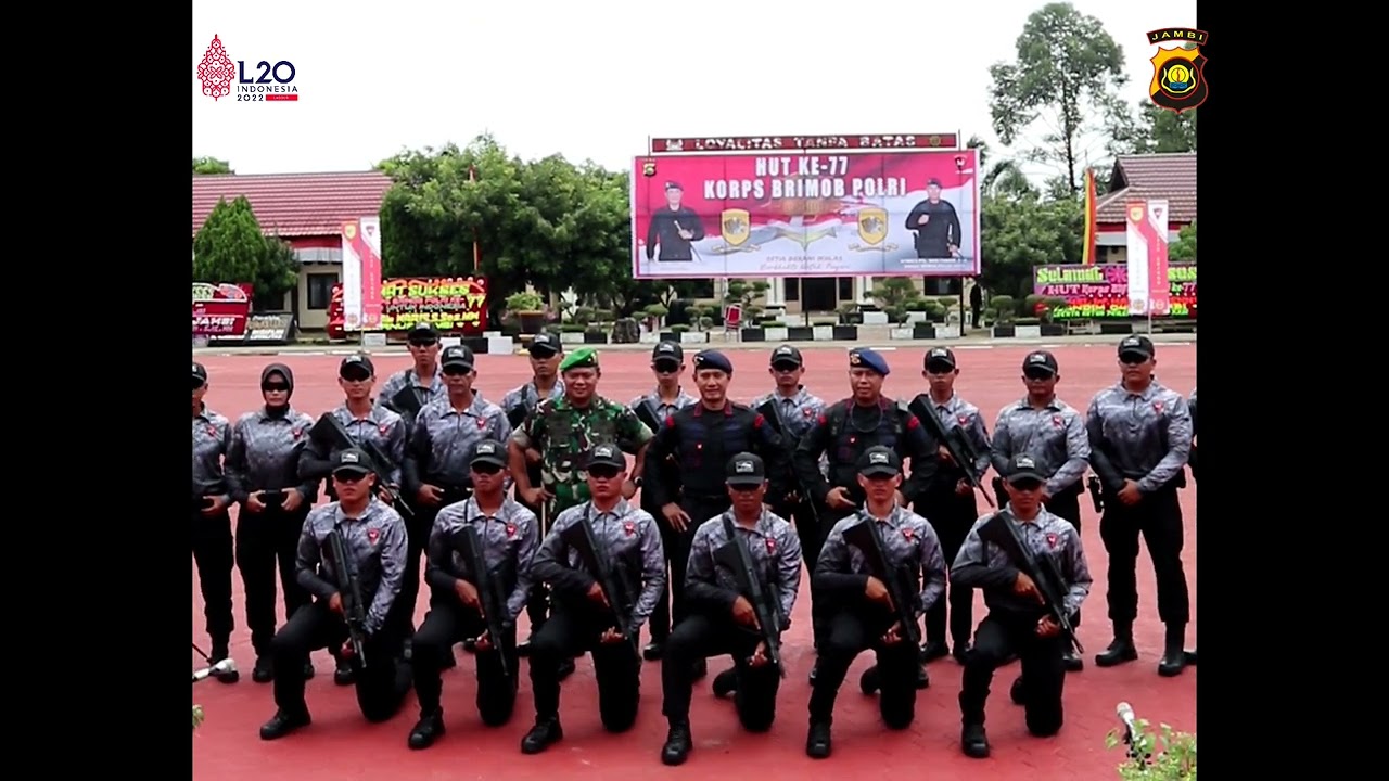 Hut Brimob ke-77 Polda Jambi