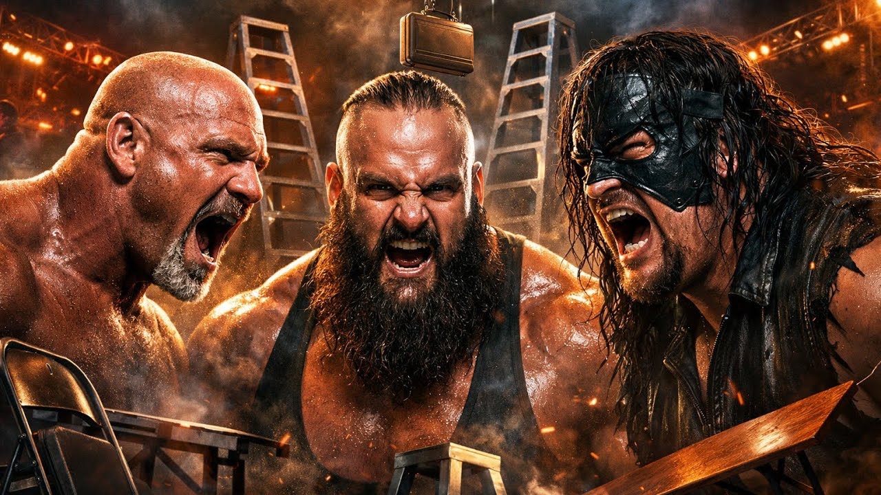 WWE 2K26 Goldberg vs Braun Strowman vs Abyss – INSANE TLC Match | 