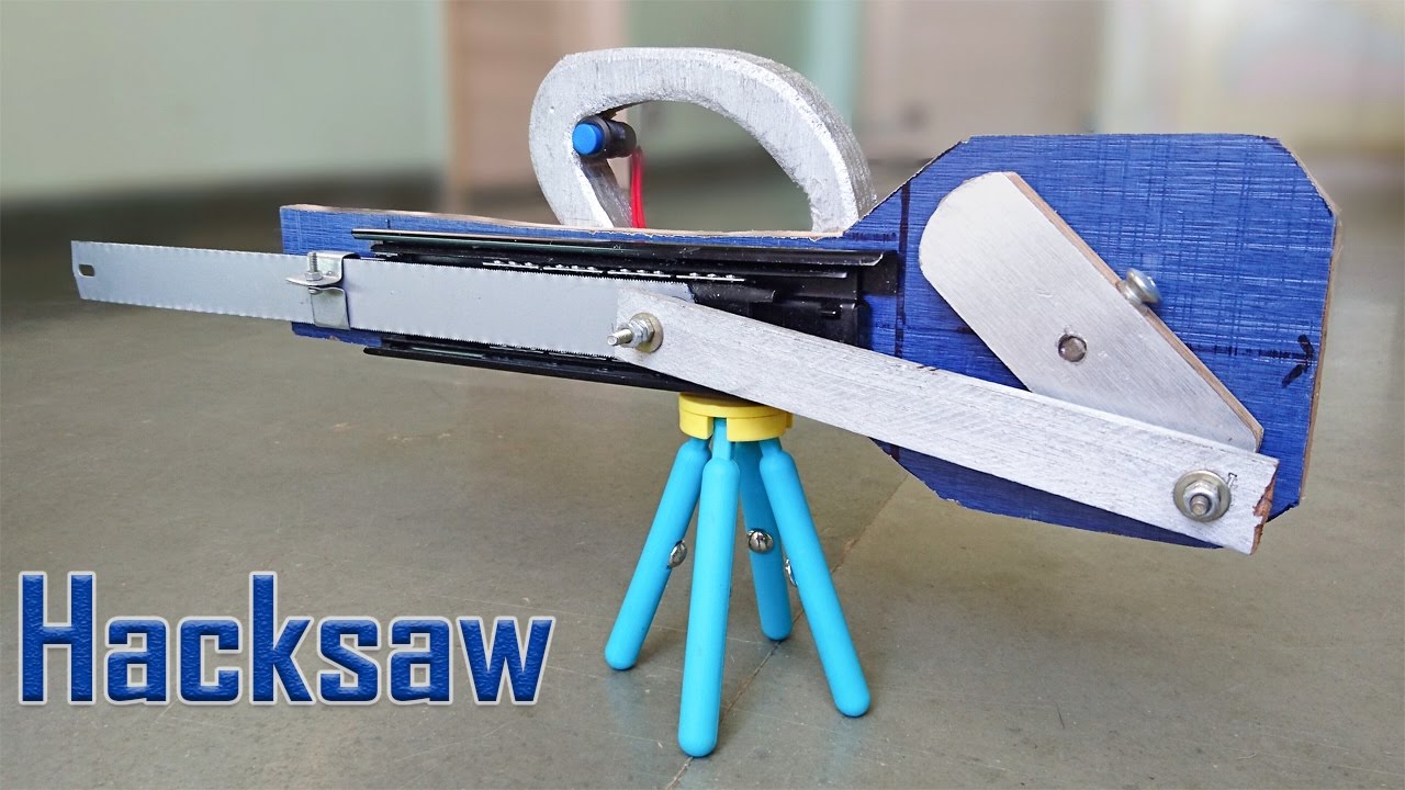 How to Make an Automatic Hacksaw at Home