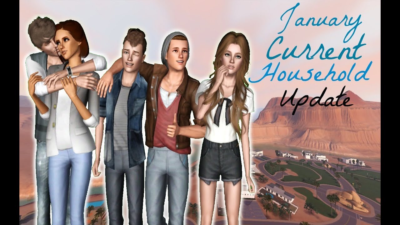 The Sims 3: Current Household | January 2014 | Updated