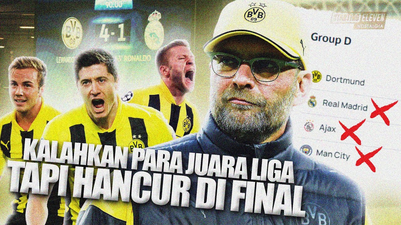 Generasi Emas Borussia Dortmund Dan Musibah Di Wembley