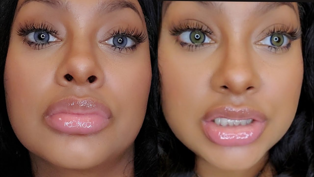 Colored Contacts For Dark Eyes Try-On! FT. Just4Kira Lenses|2021