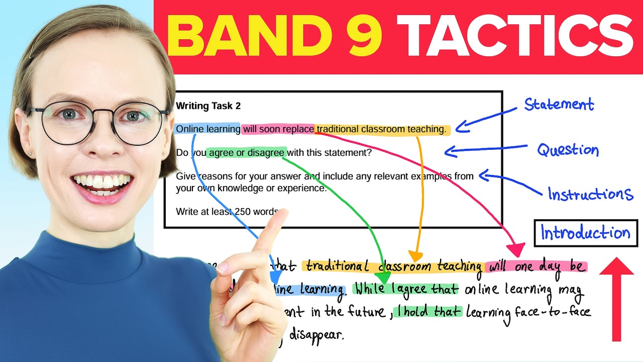IELTS Writing Task 2 Agree or Disagree Introduction and SAMPLE Band 9