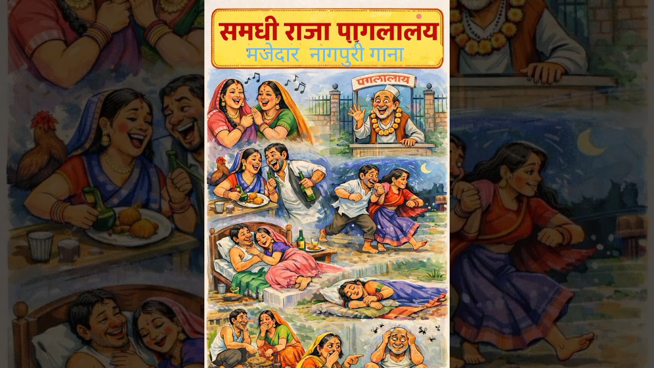 समधी राजा पागलालंय (हास्य नागपुरी लोकगीत) 