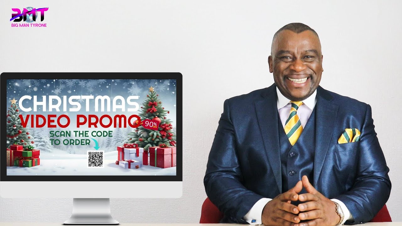 Send A Big Man Tyrone Christmas And New Year Greeting - 90% Off