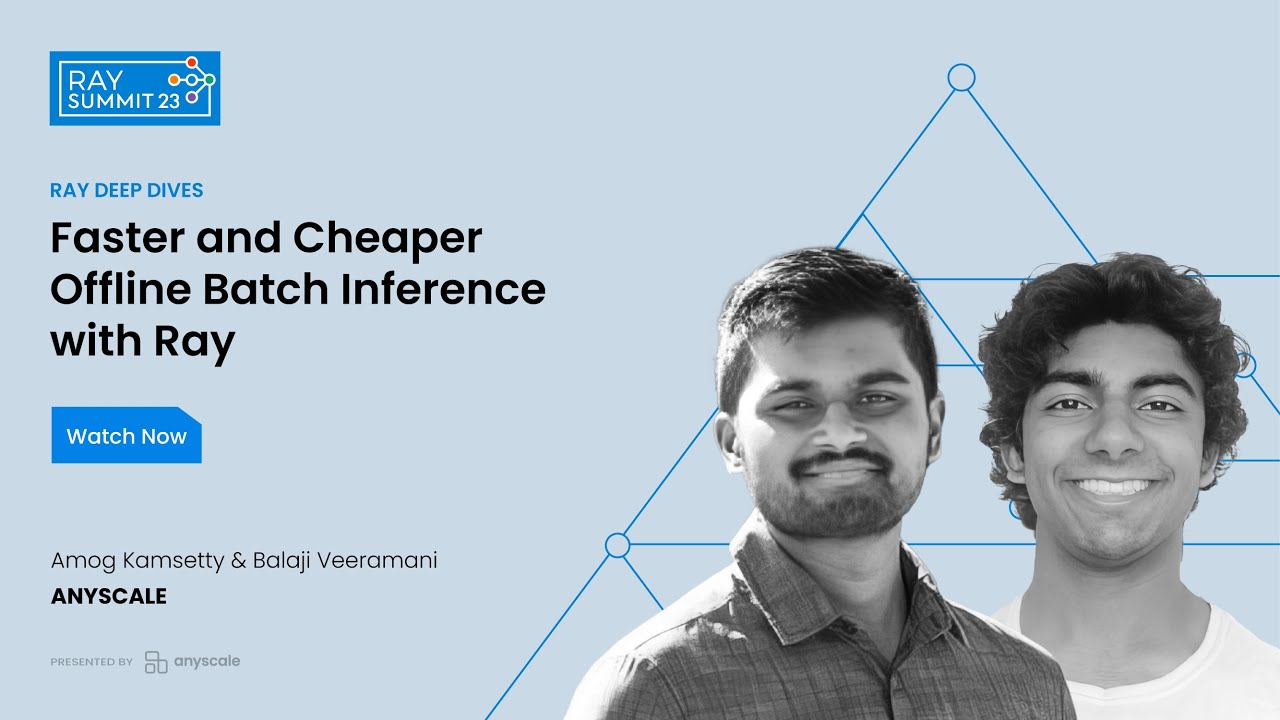 Faster and Cheaper Offline Batch Inference with Ray