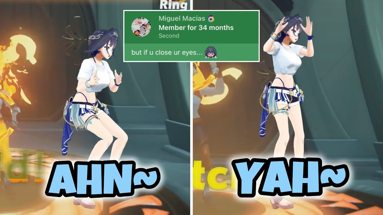 Kronii makes YABAI voice after chat requested for it [Ring Fit Adventure] | Hololive EN