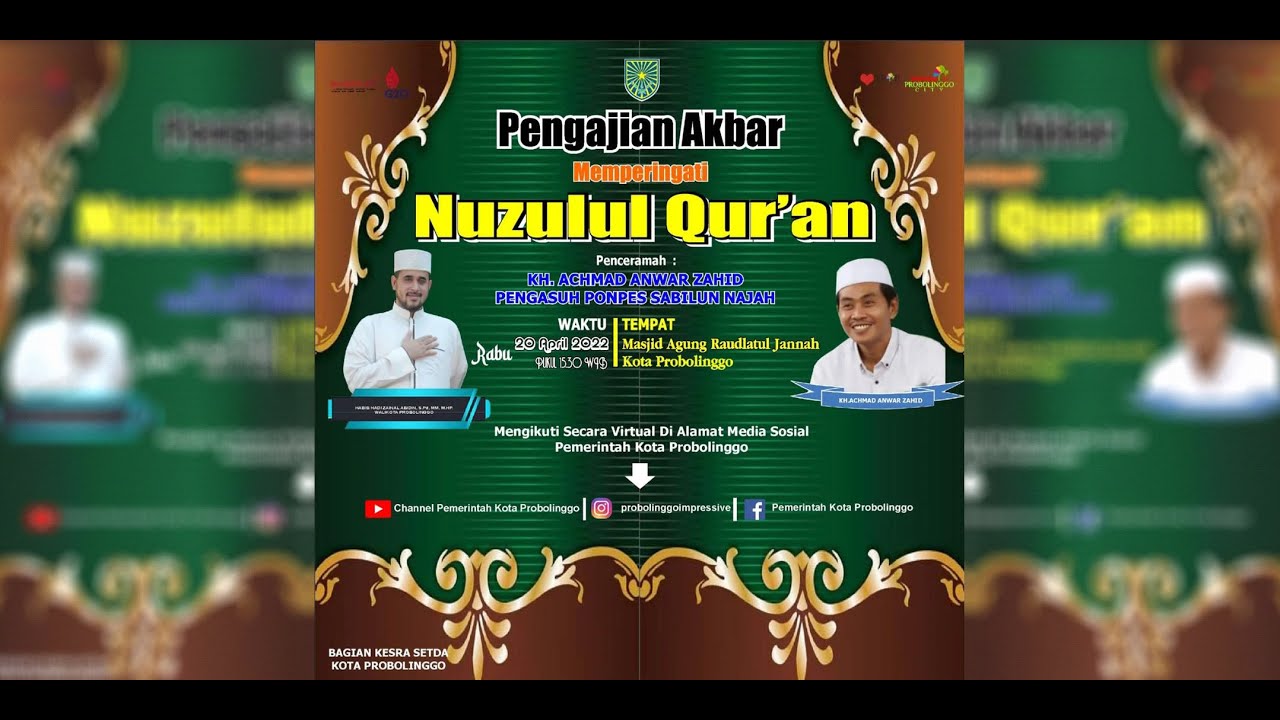 PERINGATAN NUZULUL QURÁN 1443 H