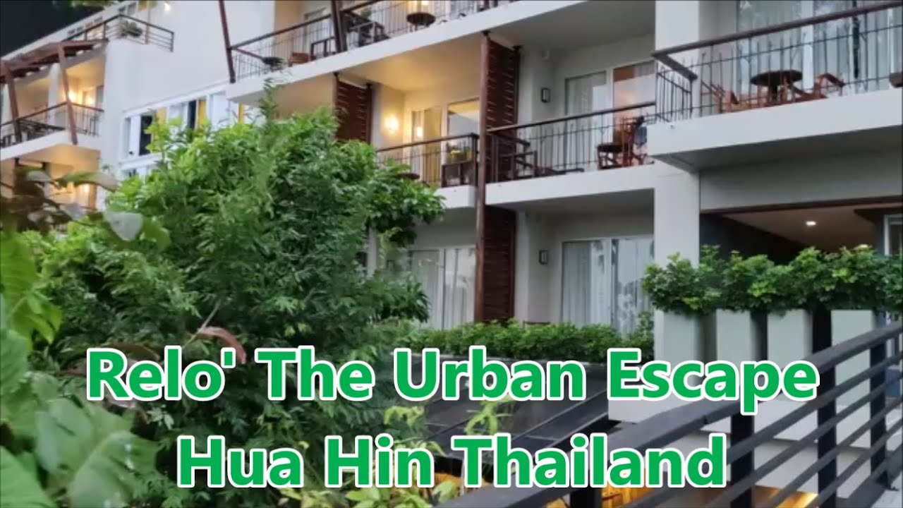 Relo&rsquo; The Urban Escape Hua Hin Thailand 🇹🇭 | Beautiful Beachfront Resort Tour 🌴