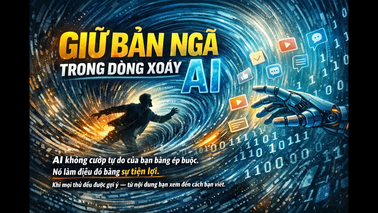 ĐỂ TA TRỤ ĐƯỢC TRONG THẾ GIỚI AI ĐÂY LÀ CÁCH