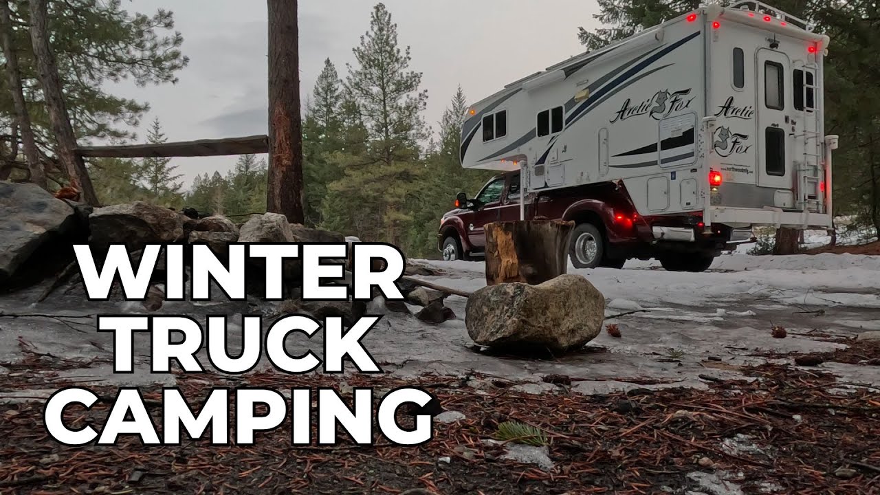 Winter Truck Camping - 4th Time Lucky Finding A Campsite!