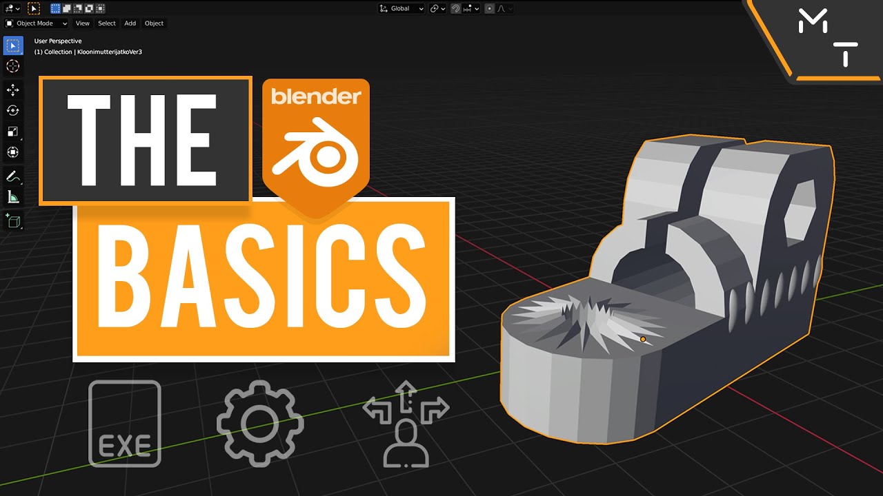 Изучите Blender 2.9+ / 3.0 с помощью точного моделирования | Настройка и навигация по представлен...