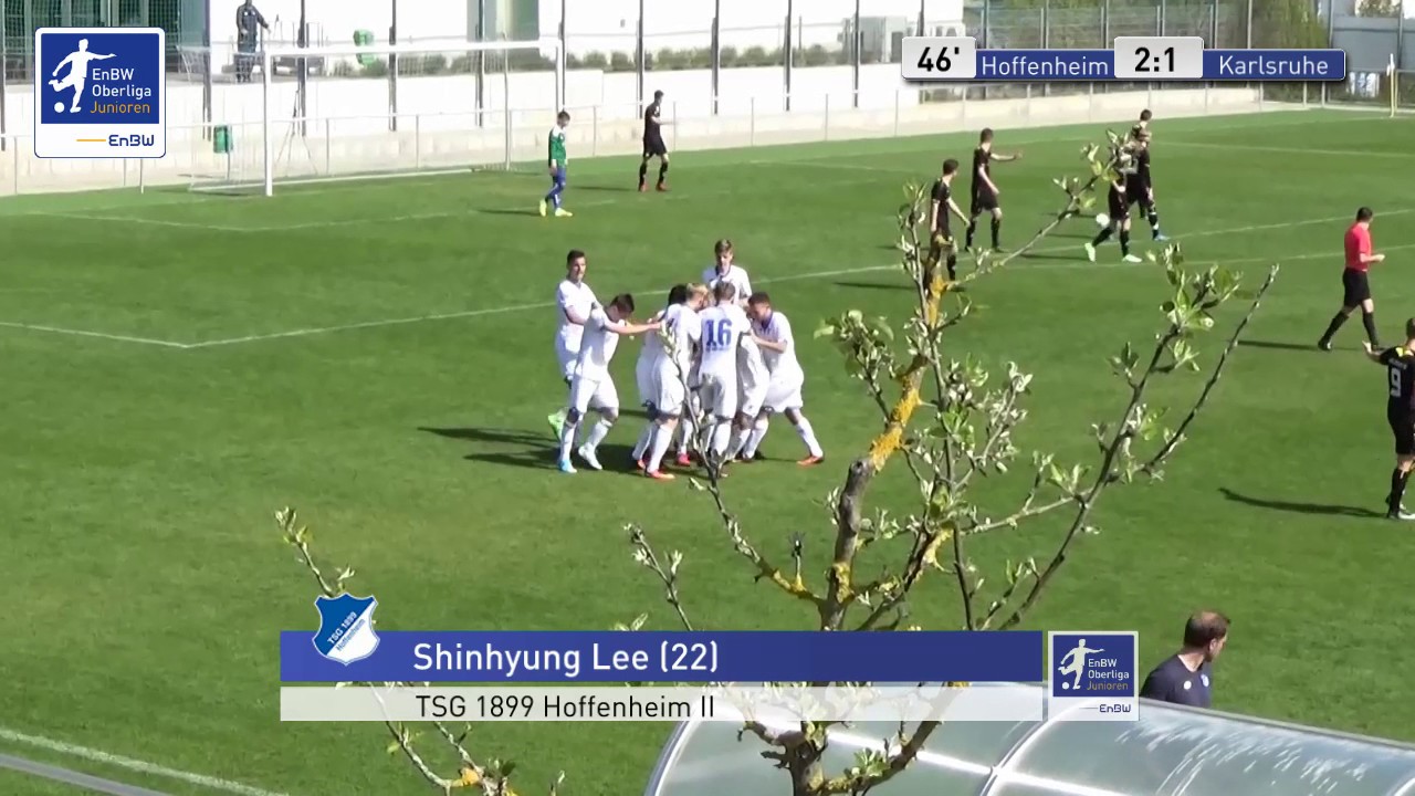 B-Junioren - TSG 1899 Hoffenheim 2 vs. Karlsruher SC 2 2-1 - Shinyung Lee