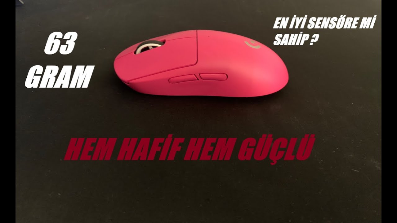 Logitech G Pro X Superlight Kablosuz Oyuncu Mouse'u Türkçe Kutu Açılımı Ve Gameplay
