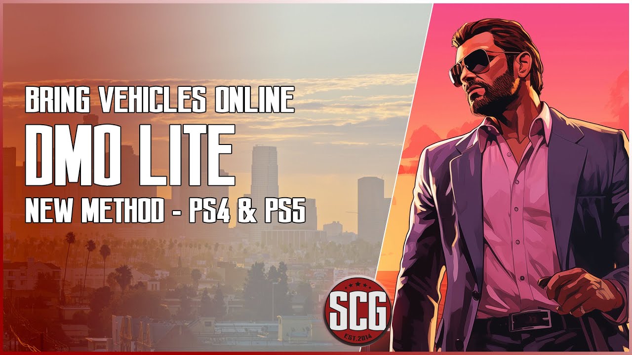 GTA 5 Online - **PATCHED** DMO Lite Glitch - Bringing Modded Vehicles Online...By SCG!