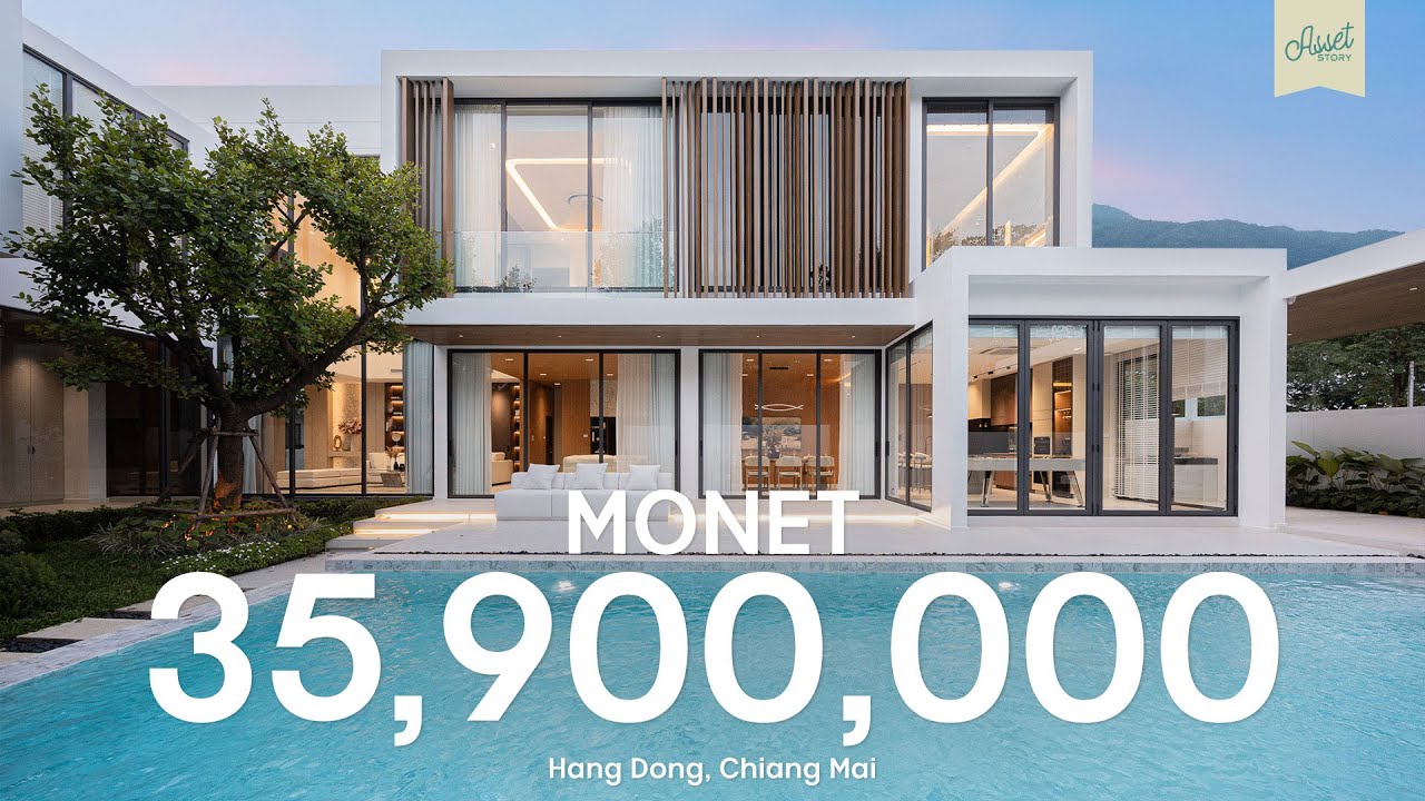 ความสมบูรณ์แบบที่ลงตัวของดีไซน์ ฟังก์ชันภายในบ้านที่สะท้อนรสนิยม Newly Pool Villa in WangTan Village
