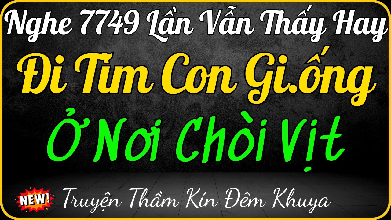 CHUYỆN TÌNH CỦA PHÚ BÀ NƠI CHÒI VỊT