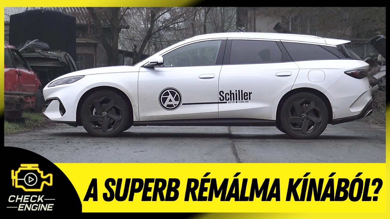 Így képzeli Kína a Skoda Superbet: BYD Seal 6 - Check Engine Sztori
