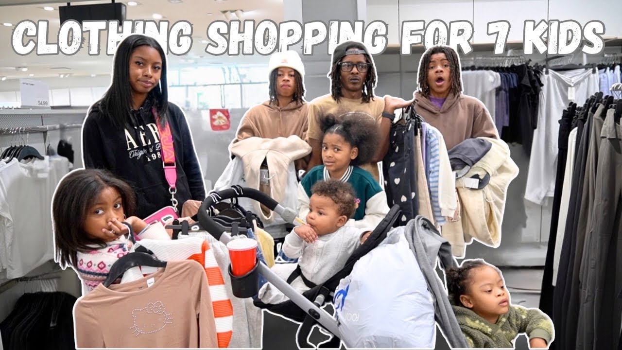 Mommy Of 7 | School Clothes Shopping | I Hate Shooping