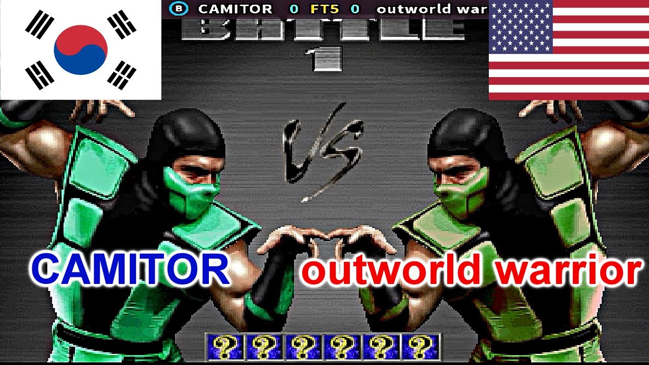 UMK3 - CAMITOR vs outworld warrior FT5 [Randper Kombat]