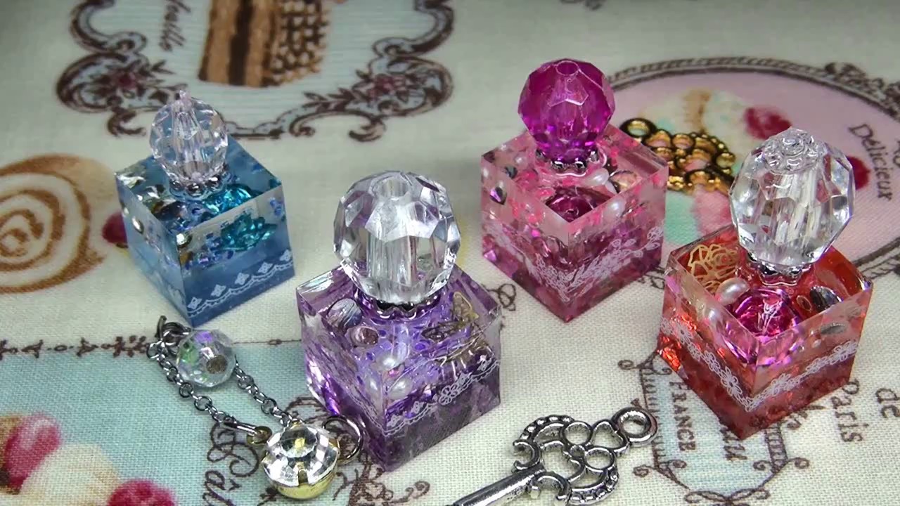 花の小瓶 UVレジン