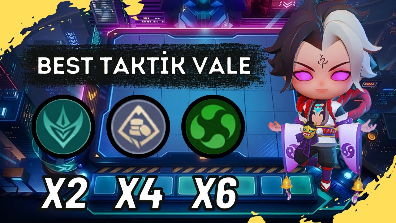MALUM KOMUTAN VALE 2. YETENEK ŞUANA KADARKİ EN İYİ TAKTİK - MAGIC CHESS MOBİLE LEGENDS
