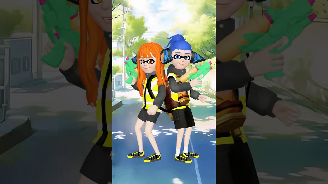 Splatoon: Inkling Girl And Inkling Boy Now Available On Zepeto! #splatoon #nintendo #zepeto