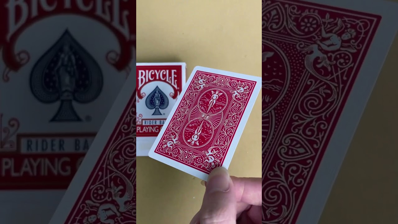 Playing Card Lens That Can See Through Poker Cards