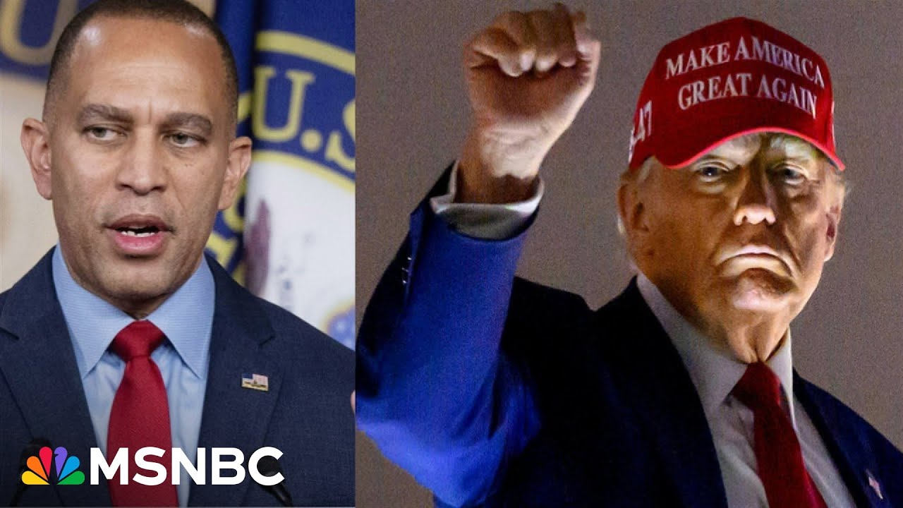 House Dem Leader Hakeem Jeffries: Trump’s tariffs are ‘crashing the economy in real time’