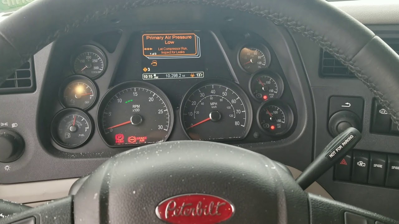 2018 Peterbilt 579 MX13 Cold Start 13F