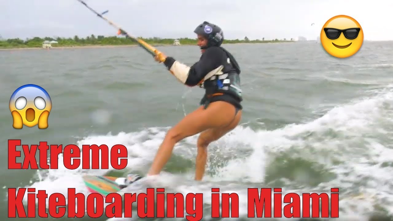 Kiteboarding Miami Florida - Best experience ever in Crandon Park Key Biscayne