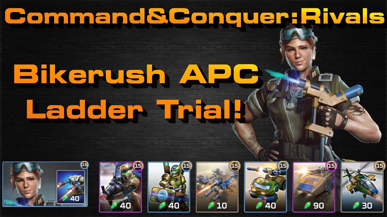 C&C Rivals: Bikerush APC Laddering!
