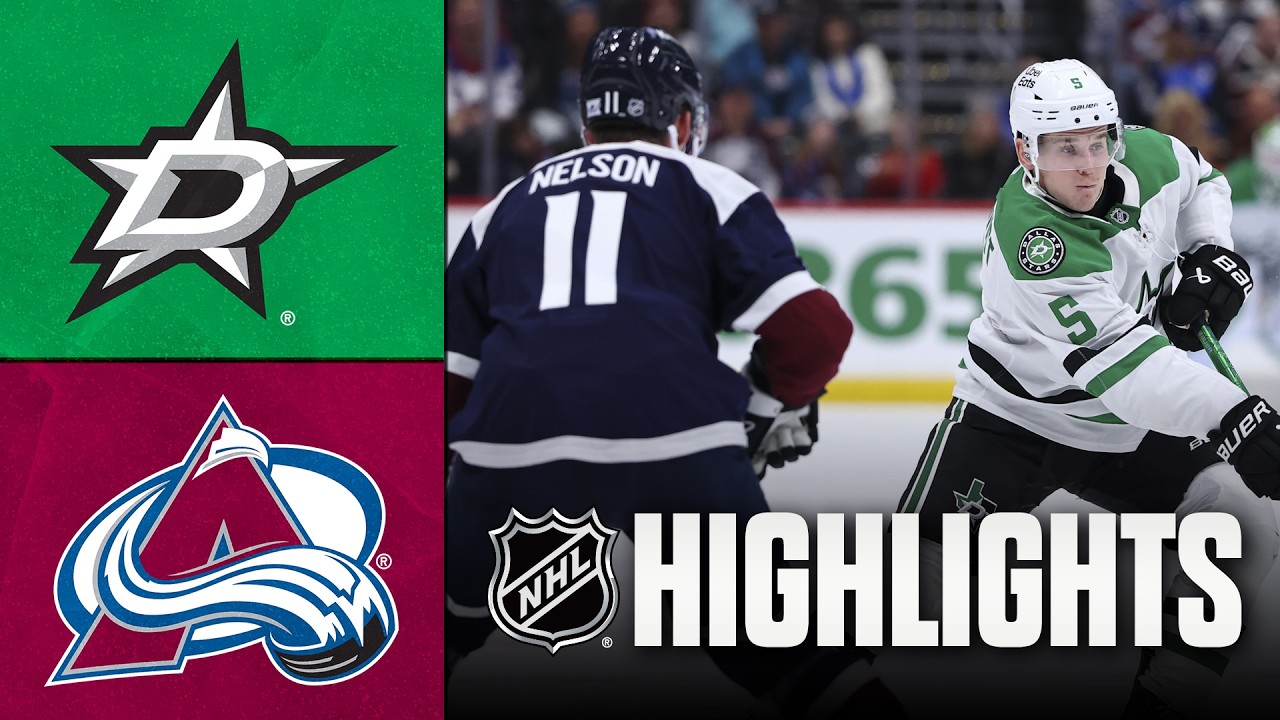 Stars vs. Avalanche | NHL Highlights | March 18, 2026