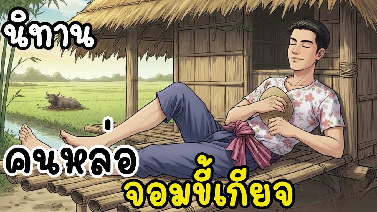 นิทาน 🌟 คนหล่อขี้เกียจ 🌟 #นิทานสอนใจ #นิทาน #นิทานพื้นบ้าน #นิทานสั้น #นิทานก่อนนอน 