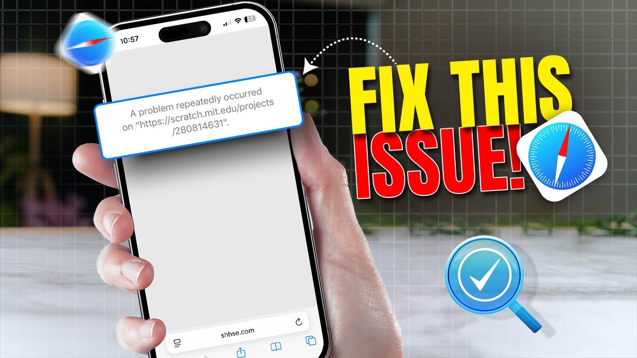 How to Fix Safari 'A Problem Repeatedly Occurred' Error on iPhone | Safari Cannot Open Website