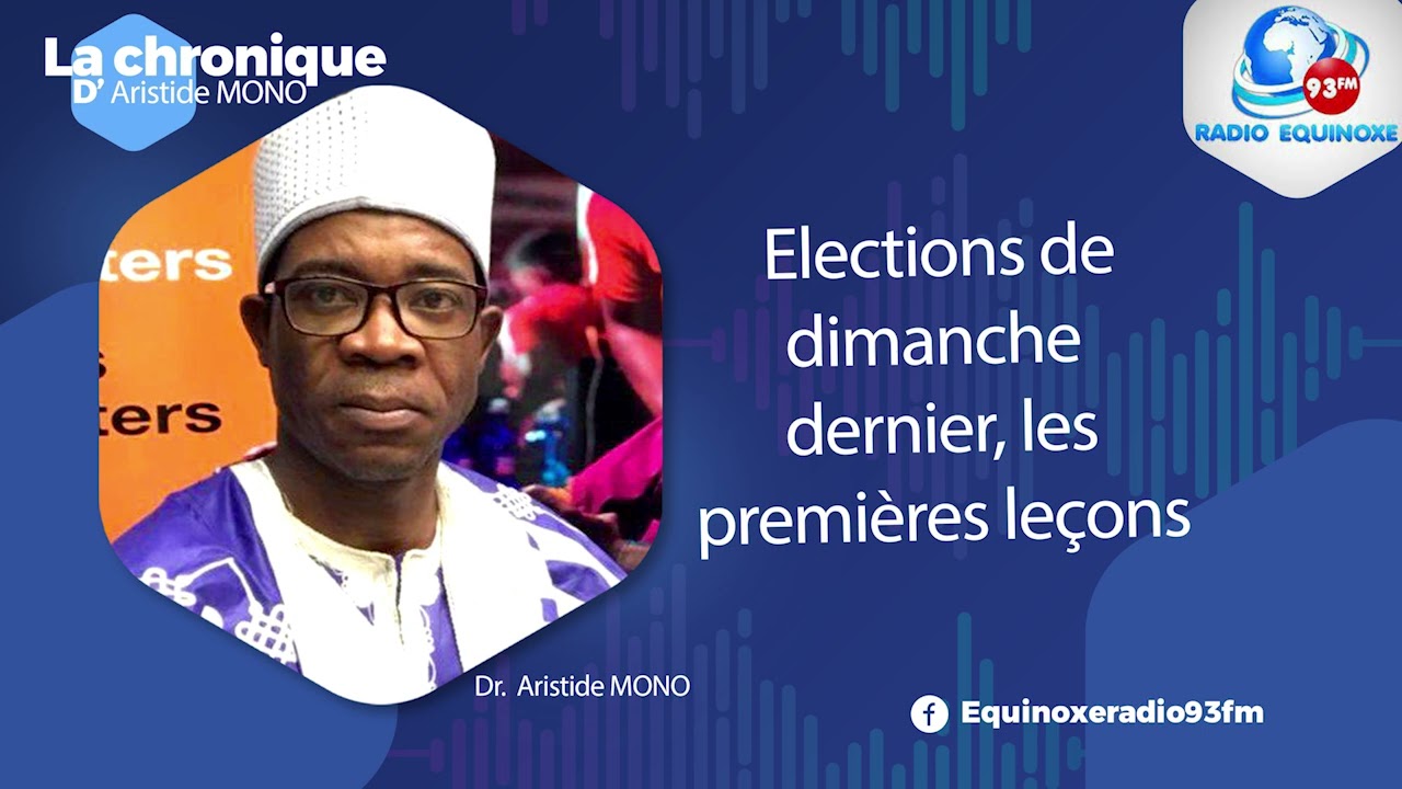 CHRONIQUE ARISTIDE MONO DU MARDI 14 OCTOBRE 2025 - EQUINOXE TV