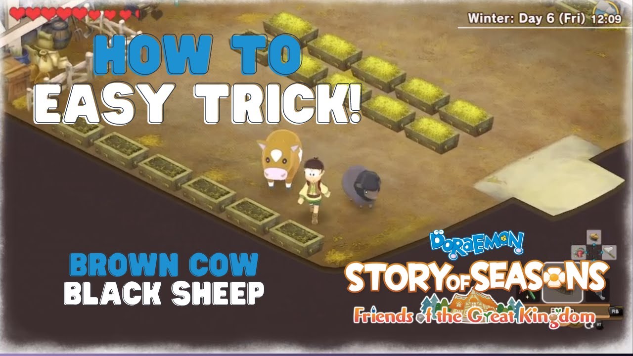 HOW GET RARE COLOUR - DORAEMON STORY OF SEASONS: Friends of the Great Kingdom // ANIMAL TIPS