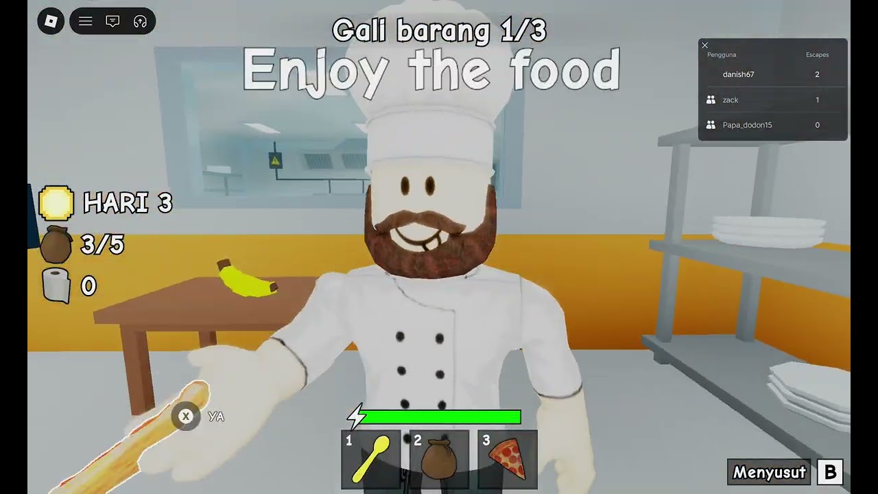 Menggali tanah untuk kabur | ROBLOX