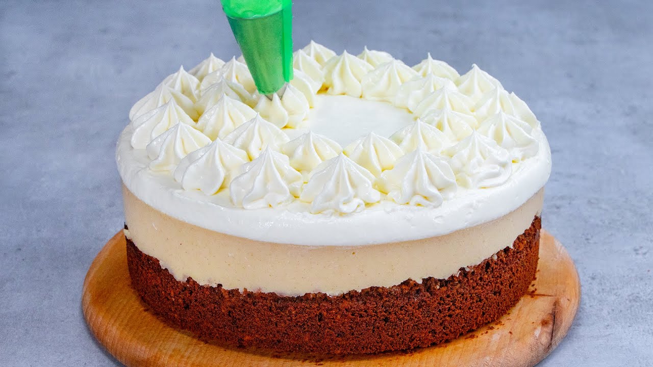 Az alma nem is látszik. Csodás torta - tökéletes szülinap ünneplésére!