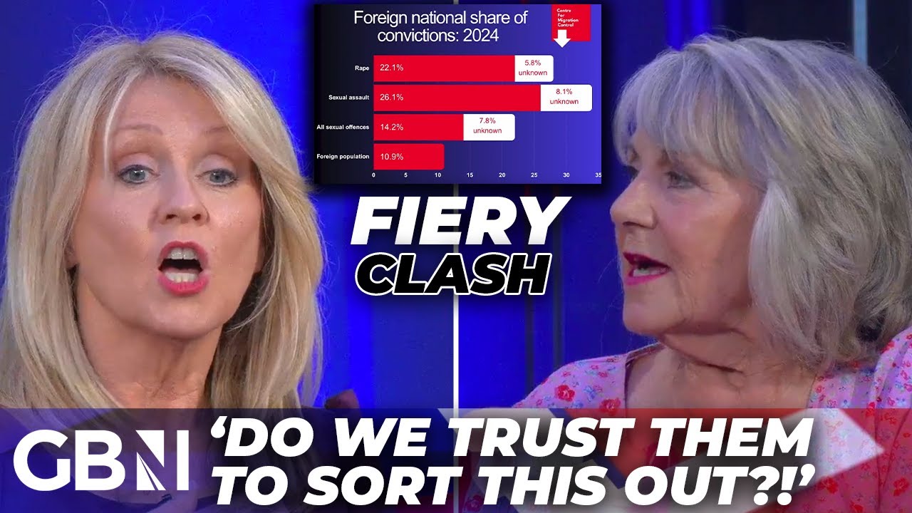 &lsquo;RUBBISH!&rsquo; Leftie SHUT DOWN as Migrant Crime Stats Lay Bare UK&rsquo;s Immigration Crisis | HEATED