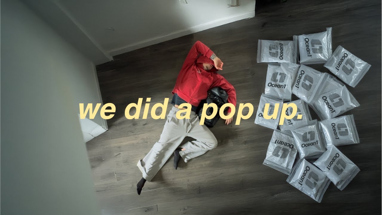 WE DID A POP UP IN DUBLIN ...