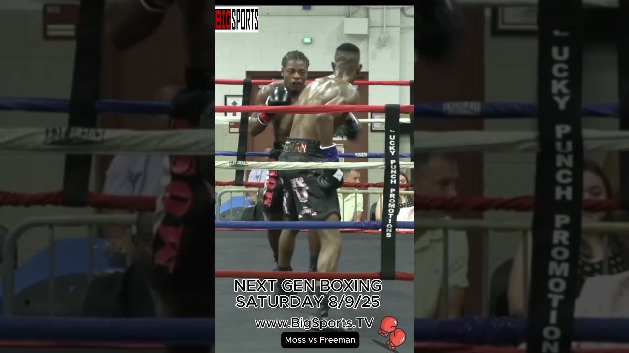 Moss vs Freeman | Next Gen Boxing | Big Sports