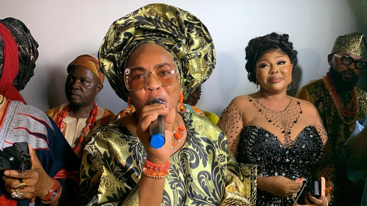 FAITHIA BALOGUN LOOKING RADIANT DAYS AFTER HER MUM BURIAL, CUTE ABIOLA ENIOLA AJAO MUYIWA STORMS IN 